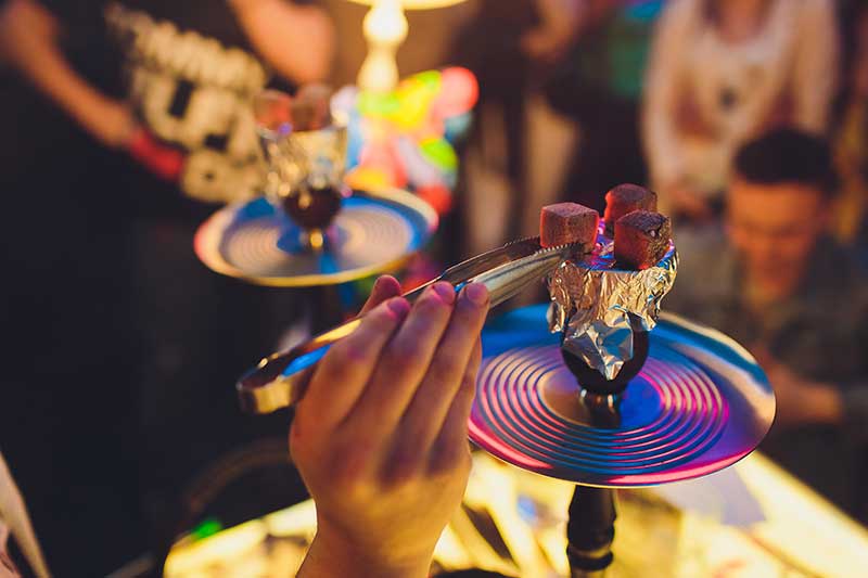 Wedding shisha service